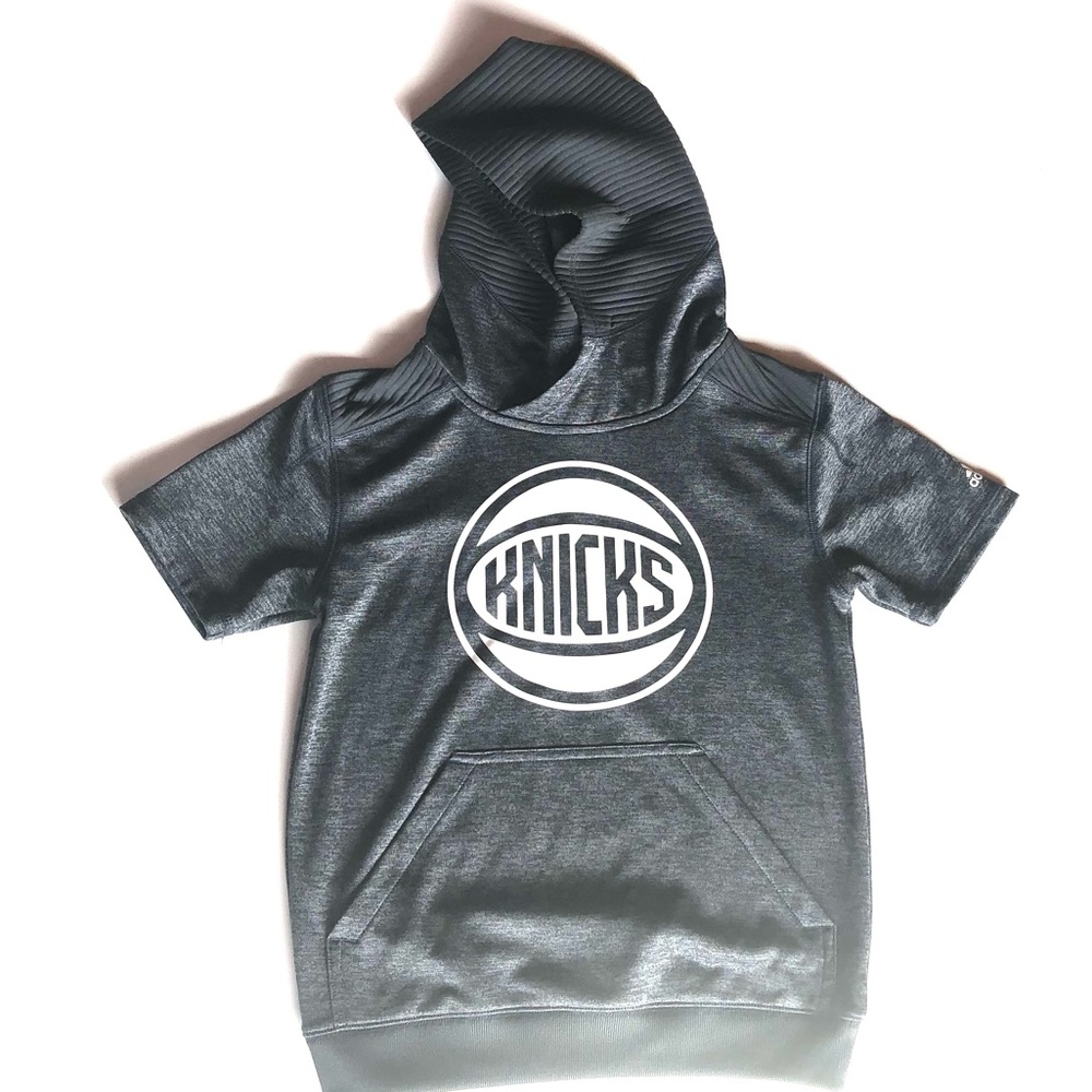 ADIDAS NY Knicks Short-sleeve Sweatshirt Pullover